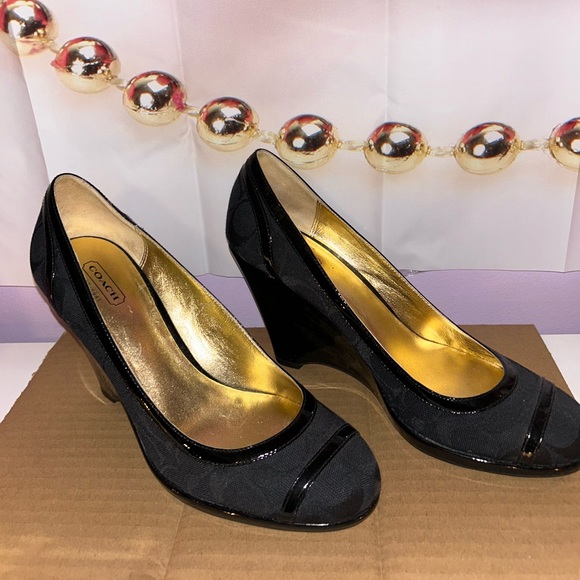 Coach Shoes - Coach Wedges, Pre-loved by ME.